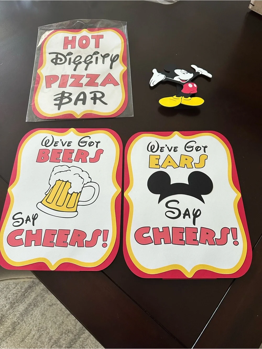 Disney decor used
